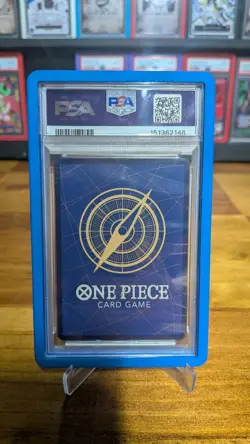 2024 One Piece OP08 EN Treasure Rare #109 Monkey D Luffy PSA 10 GEM MINT - Image 2