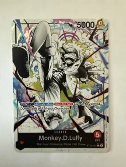 One Piece Monkey D Luffy (001) (Parallel) L Starter: Deck EX: Gear 5 ST21-001 - Image 1
