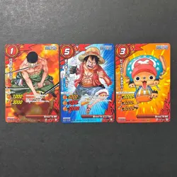 S7281 Luffy Zoro Chopper One Piece Saikyo Jump Miracle Battle Promo Cards YJ11 - Image 1