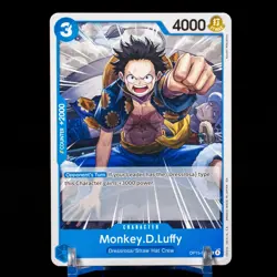 Monkey D Luffy OP15-051 Uncommon Adventure on Kami's Island One Piece NM - Image 1
