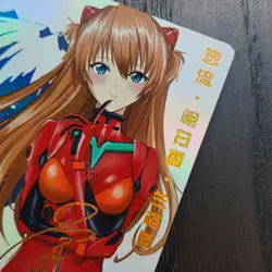 FANTASY SHRINE Neon Genesis Evangelion ASUKA LANGLEY SORYU Anime Card ZR109 - Image 2