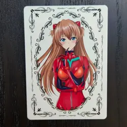 FANTASY SHRINE Neon Genesis Evangelion ASUKA LANGLEY SORYU Anime Card ZR109 - Image 5