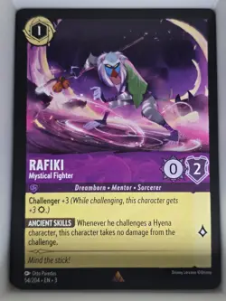 Rafiki 54/204 Disney Lorcana Into The Inklands Rare - Image 1