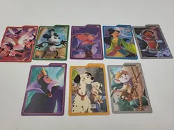 8~Disney Lorcana Card Dividers 5 Foil, 3 Plain - Image 1