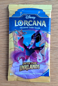 Lorcana - Into The Inklands ~ Sealed Booster Pack ~ Disney ~ Jafar Artwork!! - Image 1