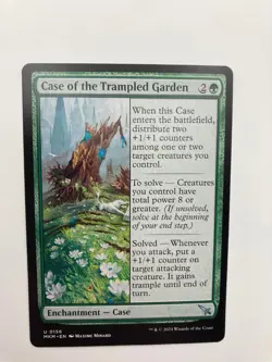 Case of the Trampled Garden Murders at Karlov Manor x4 MTG Playset Regular Card - Image 3