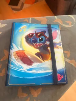 Disney Lorcana Villians Card Folder Binder Stitch - Image 1