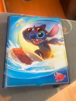 Disney Lorcana Villians Card Folder Binder Stitch - Image 2
