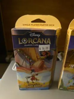 Set of 2 NEW Into the Inklands Starter Decks Disney Lorcana TCG Sealed - Image 2