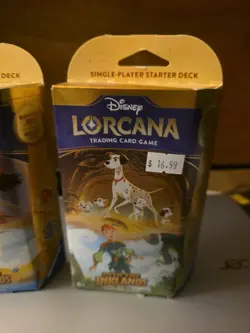 Set of 2 NEW Into the Inklands Starter Decks Disney Lorcana TCG Sealed - Image 3