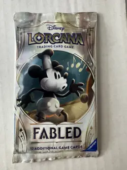 Disney Lorcana Fabled Booster Pack Factory Sealed - Image 1
