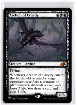 Archon of Cruelty Modern Horizons 2 342 LP x1 MTG Magic: the Gathering - Image 1