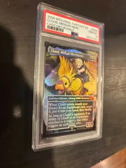 2025 MTG Final Fantasy EN #0564 Cloud, Midgar Merc Chocobo Bun. PSA10 QUICK SHIP - Image 2