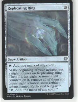 Replicating Ring Foil U Kaldheim 244 NM - Image 1