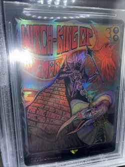 Witch-king of Angmar Borderless Poster Foil BGS 9 MTG LOTR - Image 3