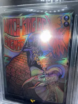 Witch-king of Angmar Borderless Poster Foil BGS 9 MTG LOTR - Image 5