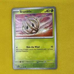 Bramblin 022/193 Common Paldea Evolved 2023 Pokemon Card NM - Image 1