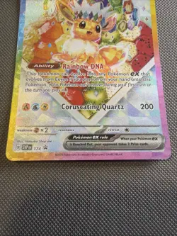 2025 Scarlet & Violet Promo Eevee EX Holo Black Star Promo #SVP EN 174 - Image 5