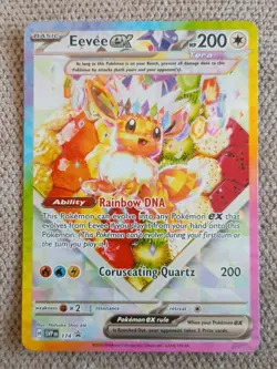 Eevee Ex 174 - Scarlet & Violet Black Star Promo - Pokemon Tcg - Near Mint - Image 1