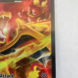 Pokemon Charizard EX XY121 Full Art Holo Promo Card XY Set 180 HP Wing Attack - Image 4