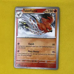 Talonflame 030/193 UnCommon Paldea Evolved 2023 Pokemon Card NM - Image 1