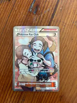Pokemon TCG Pokemon Fan Club Flashfire 106/106 Holo Full Art Ultra Rare NM- - Image 1