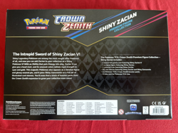 Pokemon Crown Zenith Shiny Zamazenta & Zacian Premium Figure Collection Boxes - Image 3