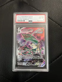 Pokemon TCG Rayquaza VMAX TG20/TG30 PSA 8 - Image 1