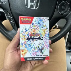 Pokemon TCG Scarlet & Violet Prismatic Evolutions Booster Bundle 6pk - Image 1