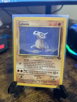 Pokemon TCG Cubone Jungle Card 50/64 Unlimited Common - Image 1