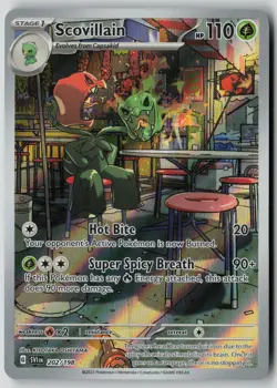 Scovillain 202/198 Illustration Rare Scarlet & Violet Pokemon NM - Image 1