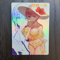 FANTASY SHRINE Quintessential Quintuplets ICHIKA NAKANO Bikini Anime Card ZR107 - Image 1