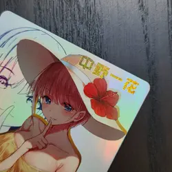 FANTASY SHRINE Quintessential Quintuplets ICHIKA NAKANO Bikini Anime Card ZR107 - Image 2
