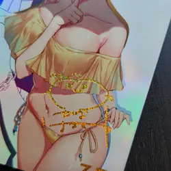 FANTASY SHRINE Quintessential Quintuplets ICHIKA NAKANO Bikini Anime Card ZR107 - Image 3