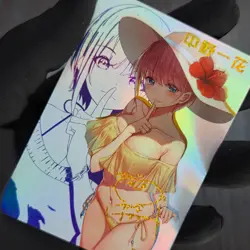 FANTASY SHRINE Quintessential Quintuplets ICHIKA NAKANO Bikini Anime Card ZR107 - Image 5