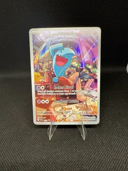 Pokemon TGC Team Rocket’s Wobbuffet Destined Rivals Promo Card 203 SEALED - Image 1