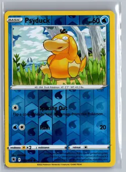 Psyduck 028/189 Common Astral Radiance Pokemon Reverse Holo Near Mint - Image 1