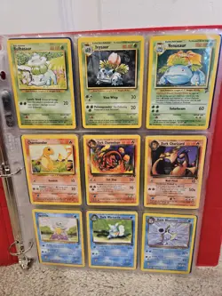 Vintage Original Pokemon Complete 151/150 Base 7x Holos 1st Jungle Fossil Gym - Image 1