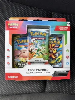 Pokemon TCG First Partner Illustration Collection Series 2 Box NEW SEALED - Image 1