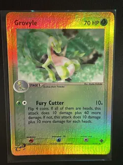 Pokemon TCG Grovyle Card 31/97 EX Dragon Reverse Holo NM - Image 1