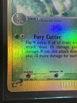 Pokemon TCG Grovyle Card 31/97 EX Dragon Reverse Holo NM - Image 4
