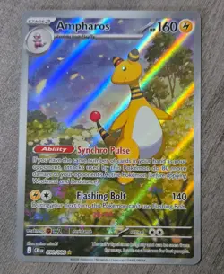 Ampharos (#090/086) - Holofoil ME - Chaos Rising NM Pokemon - Image 1
