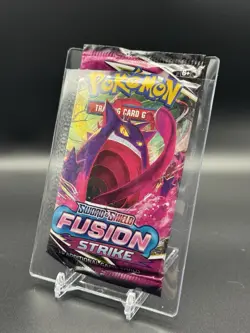 1X Fusion Strike Booster Pack Pokemon SWSH08 Factory Sealed English Gengar - Image 1