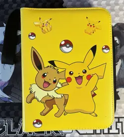 Pokemon TCG 4-pocket Pikachu Binder - Image 1