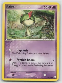 Ralts 60/101 Common Dragon Frontiers Pokemon Lightly Played - Image 1