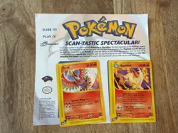 SEALED Pokemon TCG Scan-Tastic Spectacular e-Reader Series Ho-Oh Rapidash PROMO - Image 1