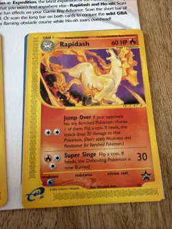SEALED Pokemon TCG Scan-Tastic Spectacular e-Reader Series Ho-Oh Rapidash PROMO - Image 3
