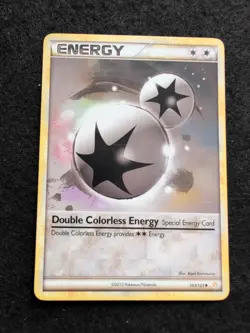 Double Colorless Energy 103/123 Regular HGSS Pokemon - Image 1