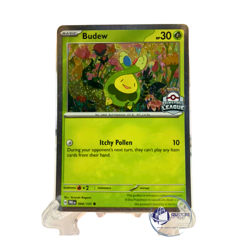 Pokemon TCG Budew Premier Ball League Promo Card Rare Collectible for Fans - Image 1