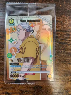 Taro Sakamoto Winner Promo UEPR/SMD-1-022 Union Arena Card English Sealed - Image 1